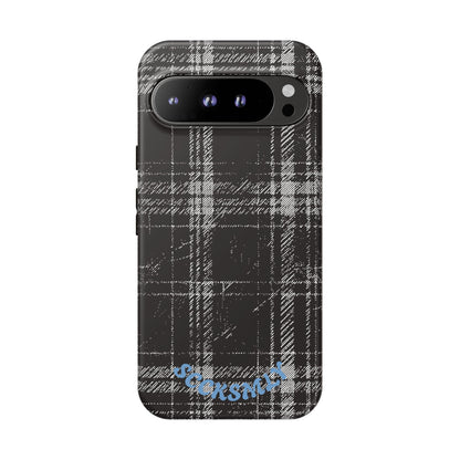 Smoky Grungy Plaid Phone Case for Google Pixel