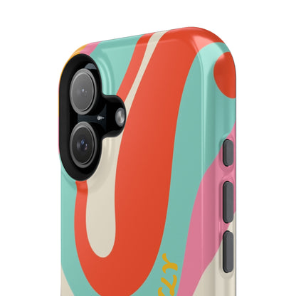 Psychodelic Acid Swirl Phone Case for Apple