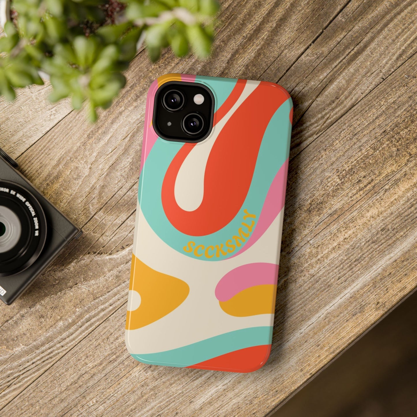 Psychodelic Acid Swirl Phone Case for Apple
