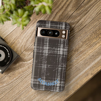 Smoky Grungy Plaid Phone Case for Google Pixel