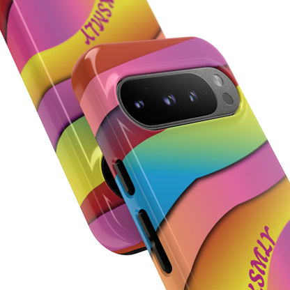 Modern Retro Rainbow Phone Case for Google Pixel