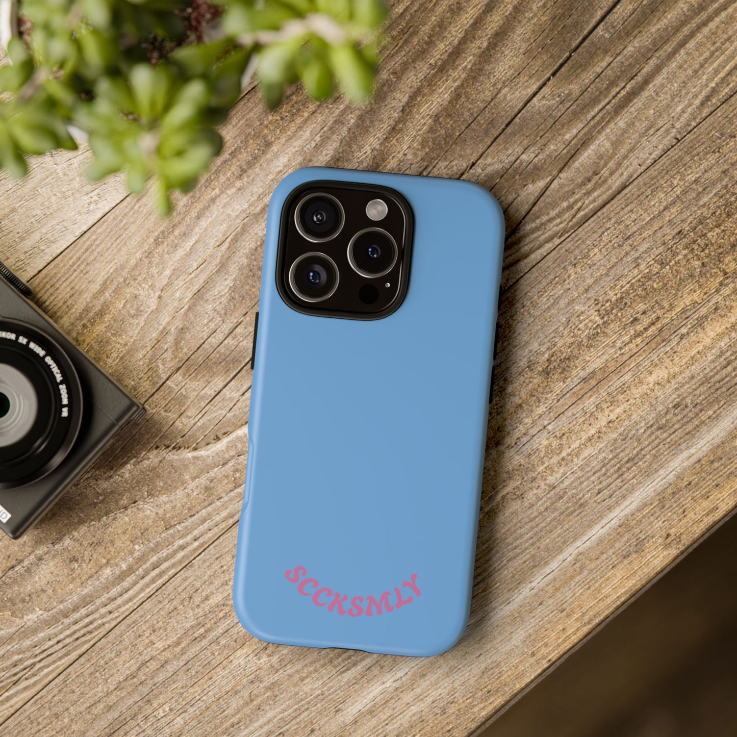 SOLID Blue Candie Tough Case for Apple