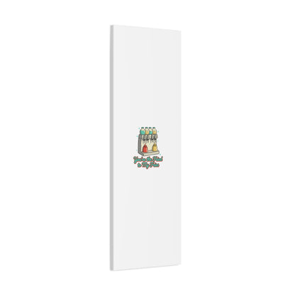 You’re the Fried to My Fries Canvas | Retro Diner Matchbook, Pantry Label Art