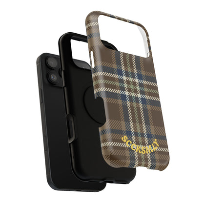 Earth and Sky Plaid Phone Case for Apple