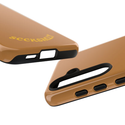 SOLID Spice Caramel Tough Case for Samsung