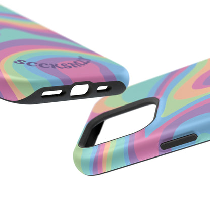 Pastel Swirl Phone Case for Apple