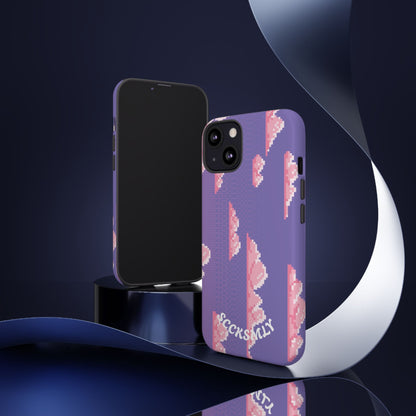 Purple Cotton Candy Sky Tough Phone Case for Apple