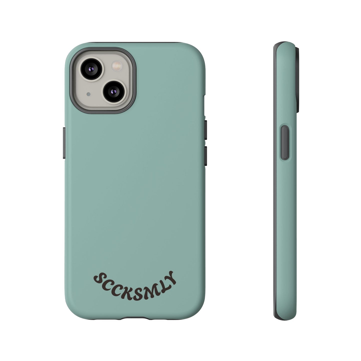 SOLID Fudge Mint Crunch Tough Phone Case for Apple