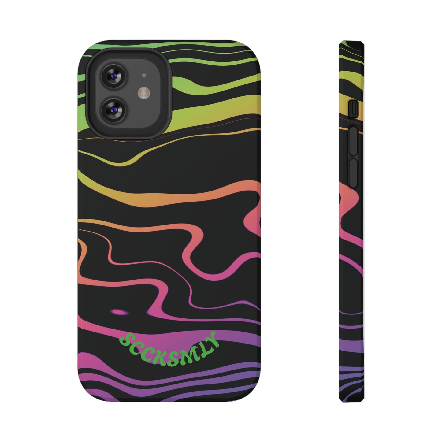 Dark Rainbow Phone Case for Apple