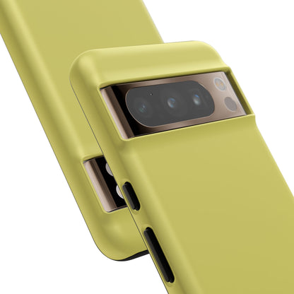 SOLID Lemon Pop Tough Case for Google Pixel