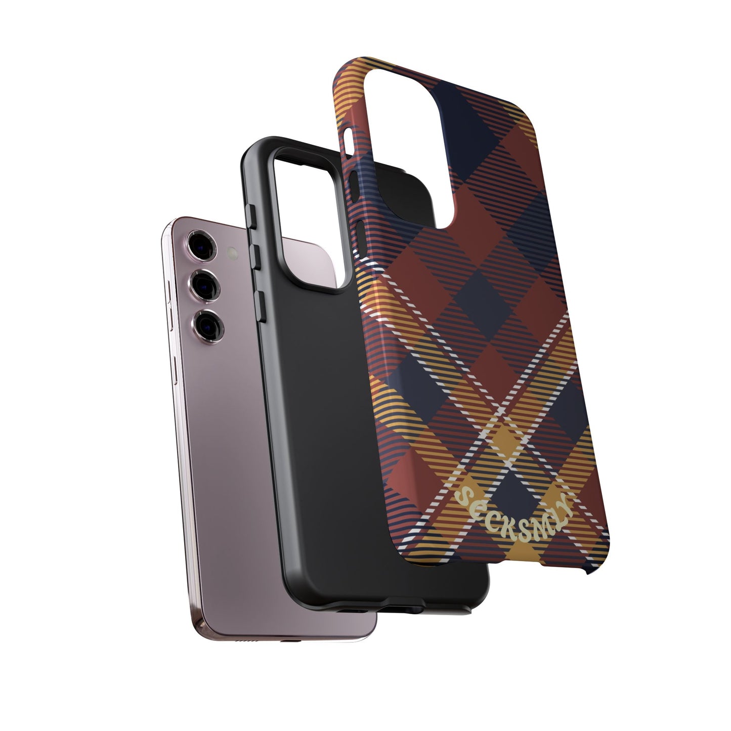 Harvest Tartan Phone Case for Samsung