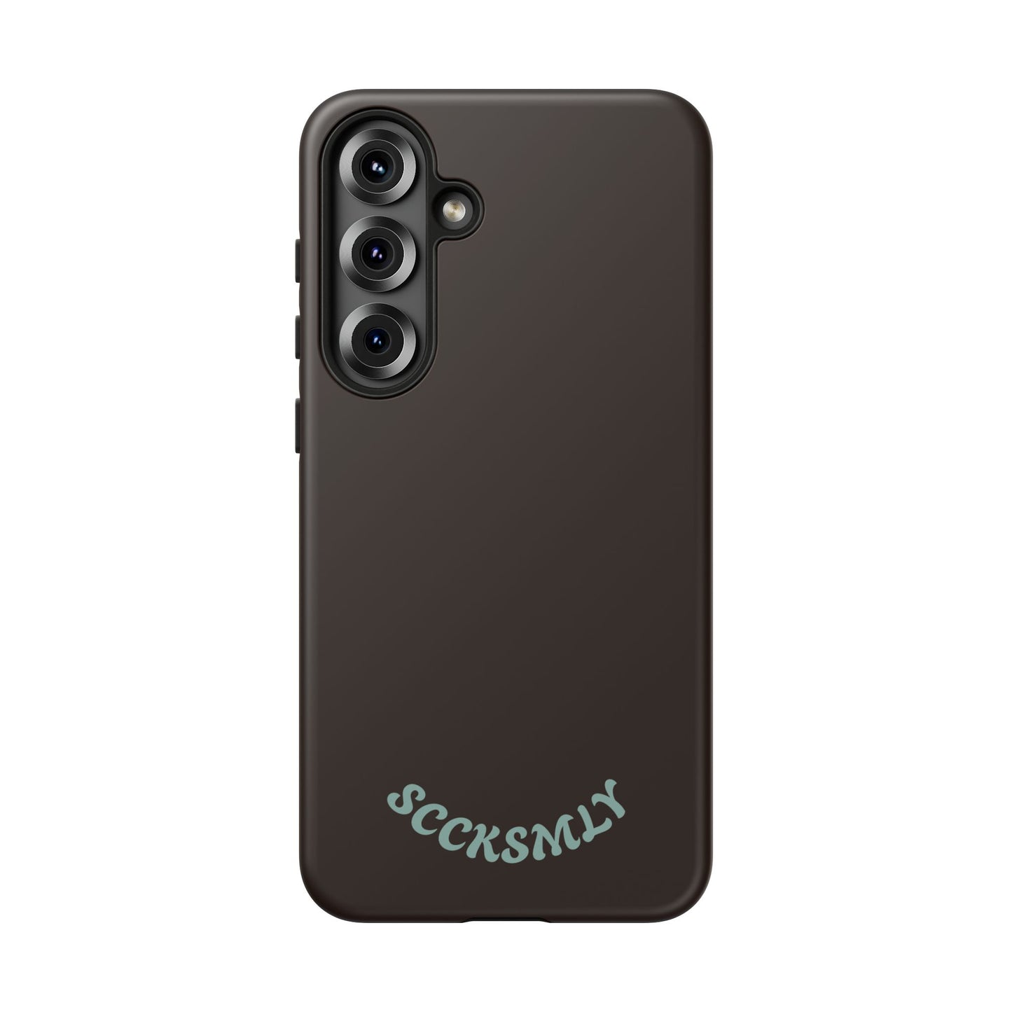 SOLID Espresso Mint Tough Phone Case for Samsung