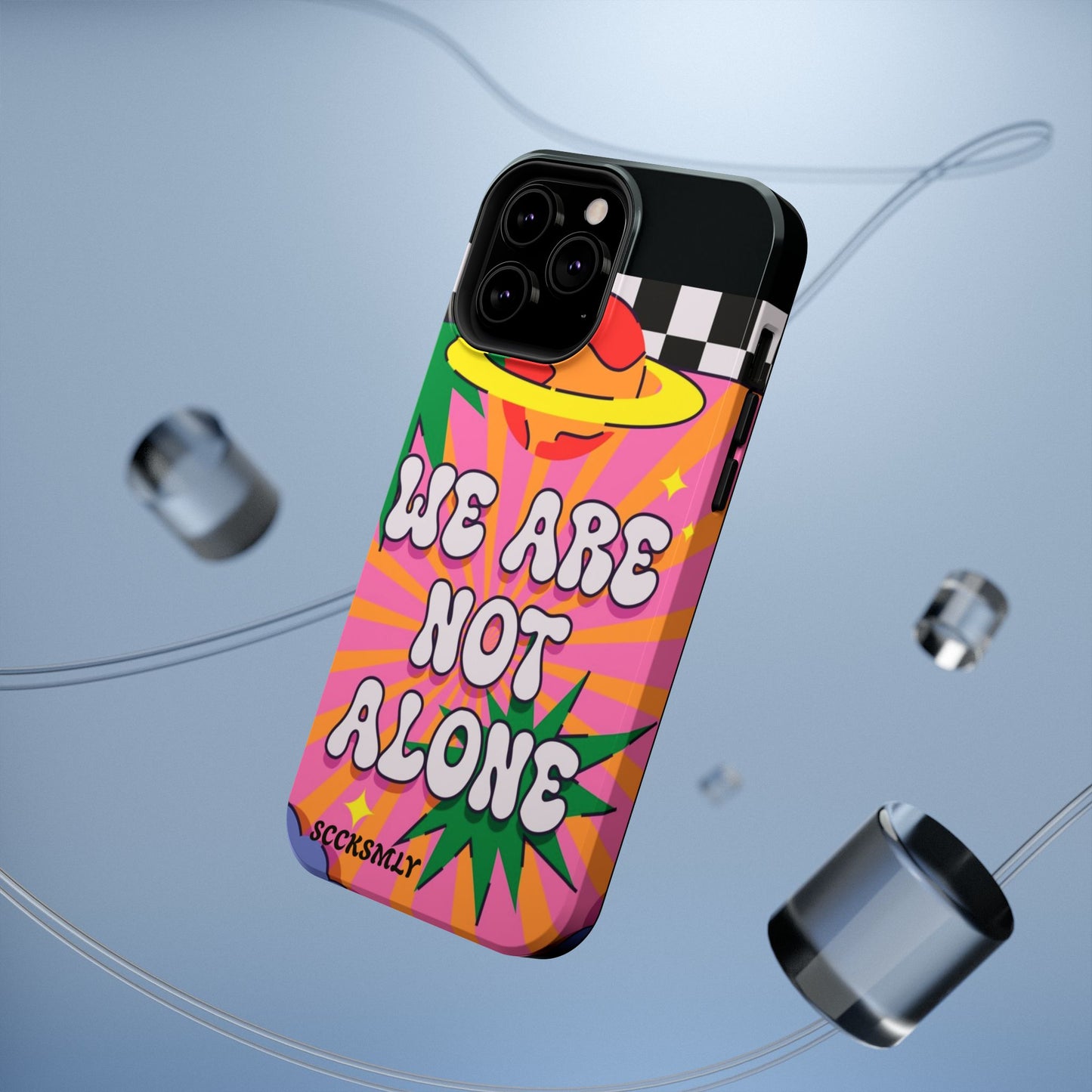 WE ARE NOT ALONE Tough Phone Case for Apple