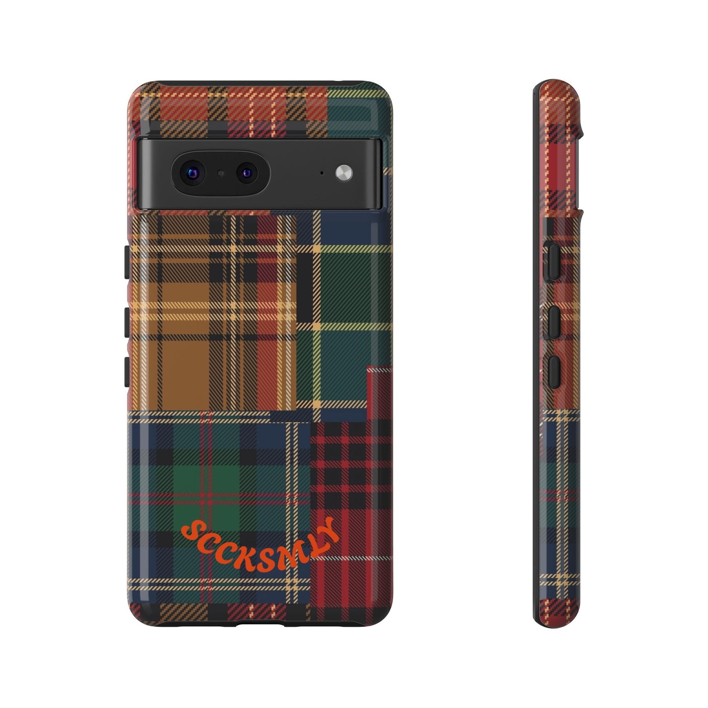 Heritage Hues Patchwork Tough Phone Case for Google Pixel
