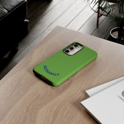 SOLID Matcha Moss Tough Case for Samsung