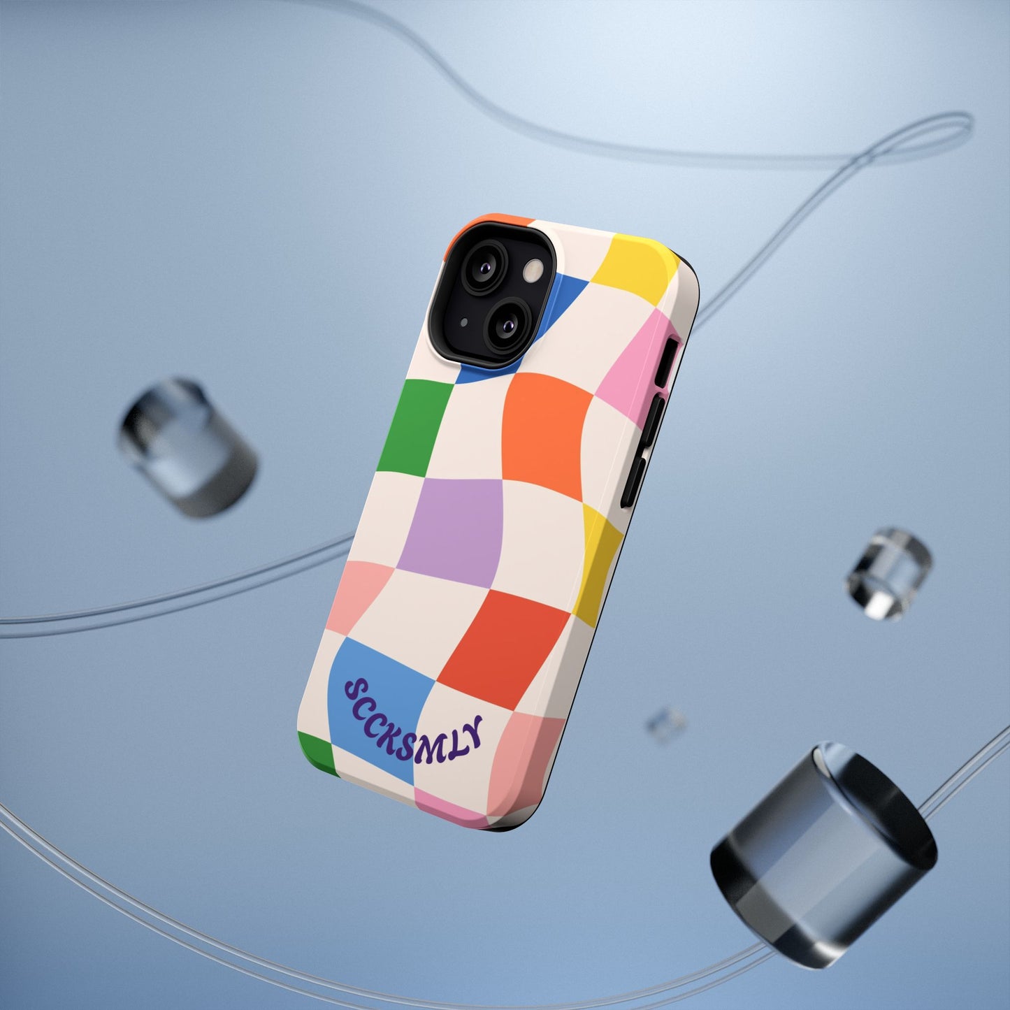 Checker Flicker Phone Case "IOS or Apple"