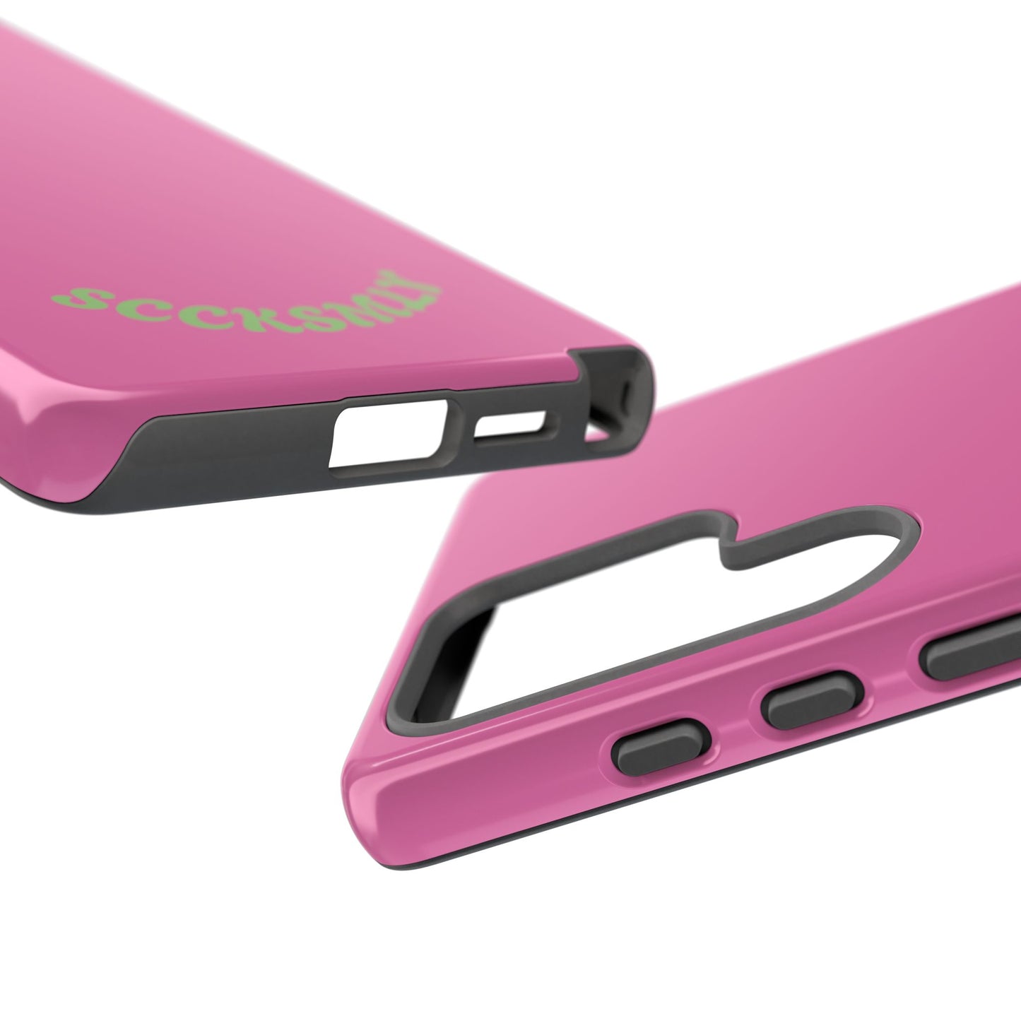 SOLID Sweet Static Pink Tough Case for Samsung