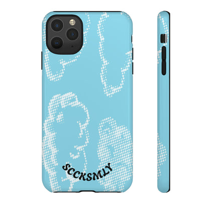 Comic Dot Sky Tough Phone Case for Apple