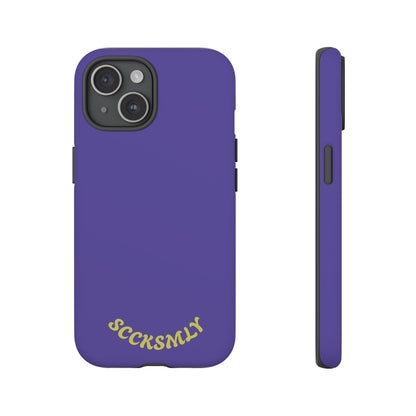 SOLID Dreamy Dusk Purple Tough Case for Apple