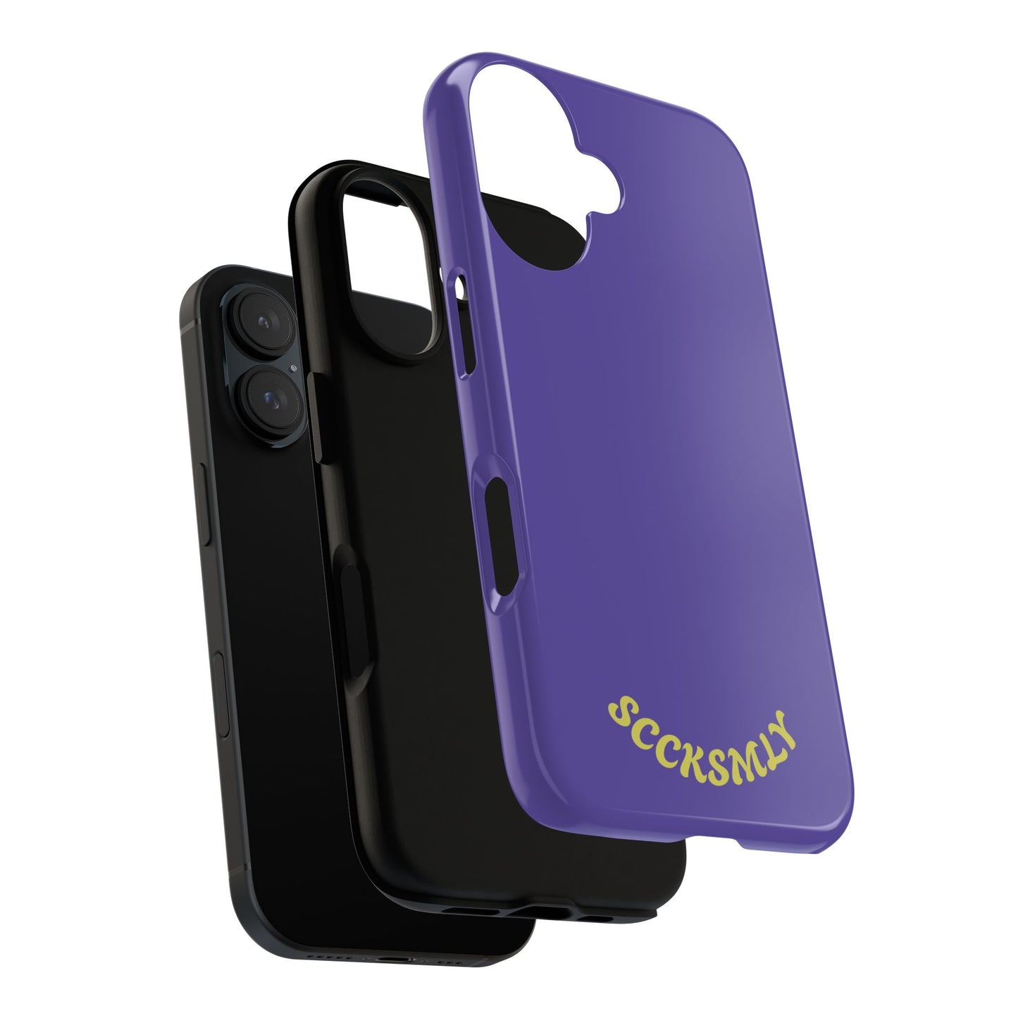 SOLID Dreamy Dusk Purple Tough Case for Apple