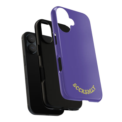 SOLID Dreamy Dusk Purple Tough Case for Apple