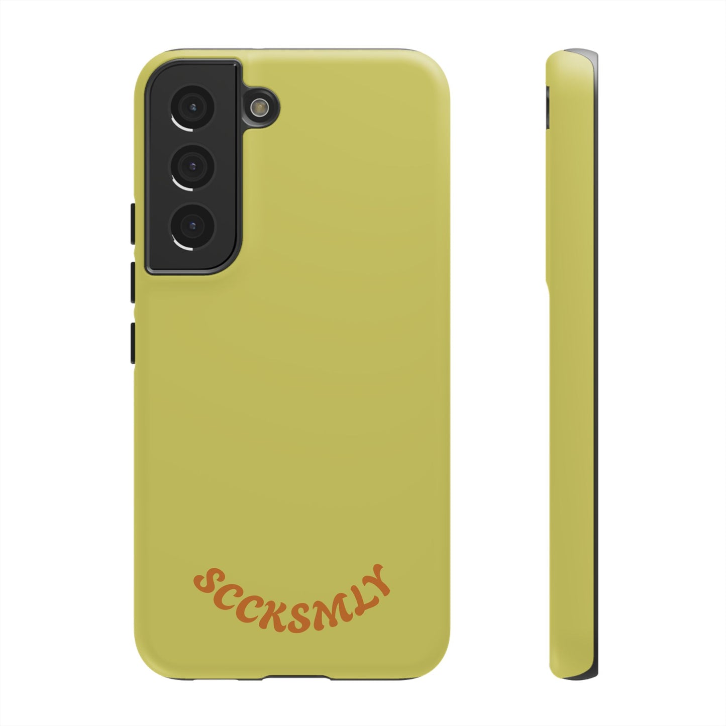 SOLID Lemon Dijon Glaze Tough Case for Samsung