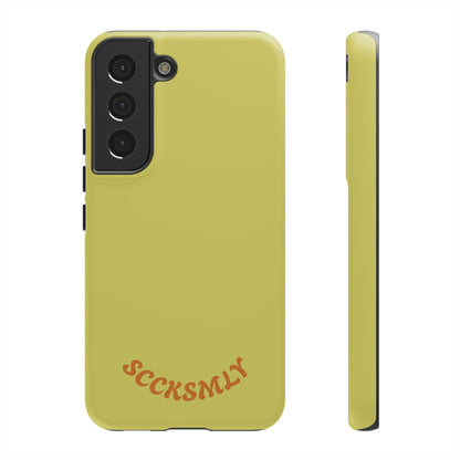 SOLID Lemon Dijon Glaze Tough Case for Samsung