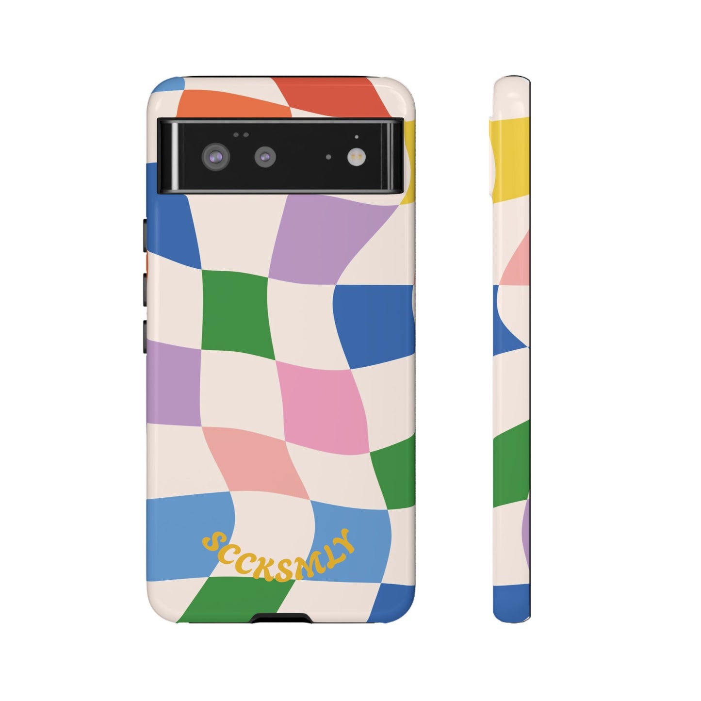 Checker Flicker Phone Case for Google Pixel