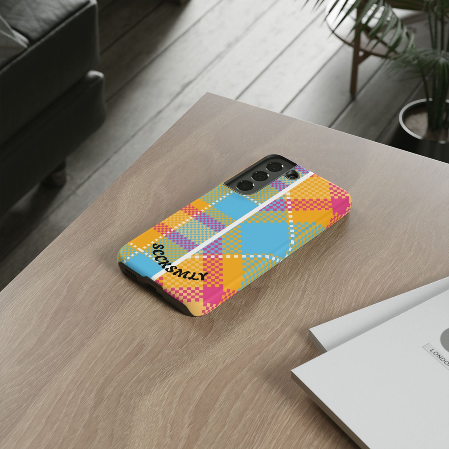 Pattern Punch Phone Case for Samsung