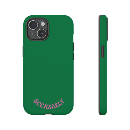SOLID Garden Pink Tough Case for Apple