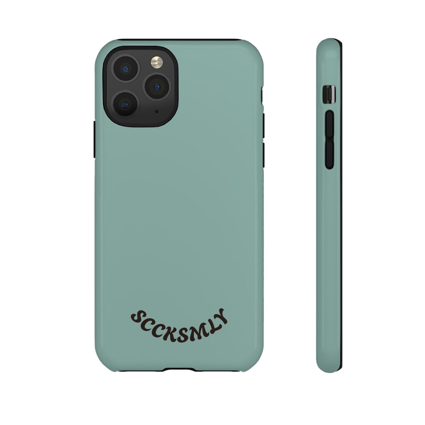 SOLID Fudge Mint Crunch Tough Phone Case for Apple
