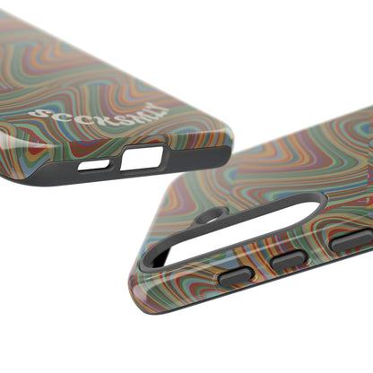 Earthly Waves Tough Phone Case for Samsung