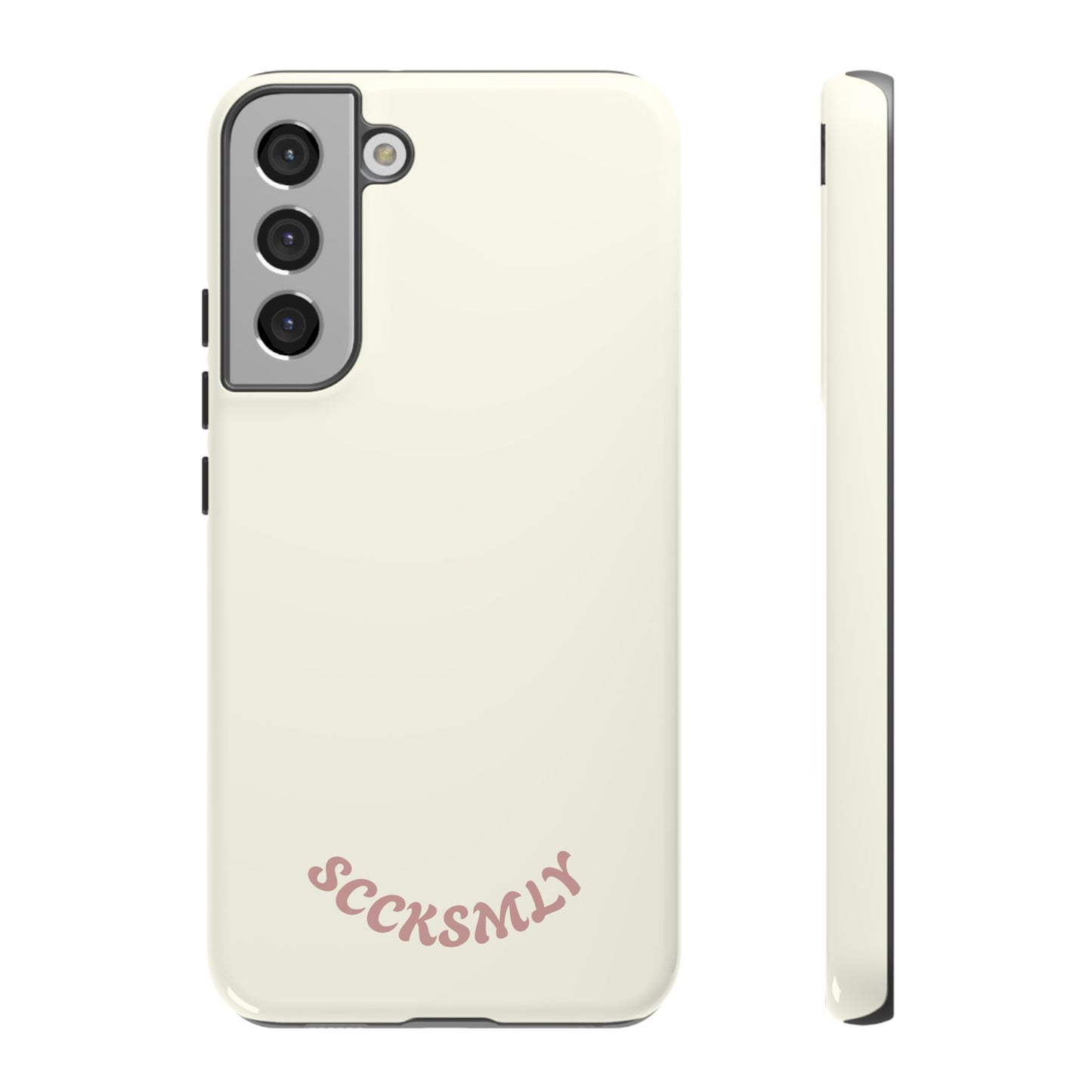 Sweet Oat Milk Tough Phone Case for Samsung