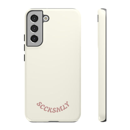 Sweet Oat Milk Tough Phone Case for Samsung