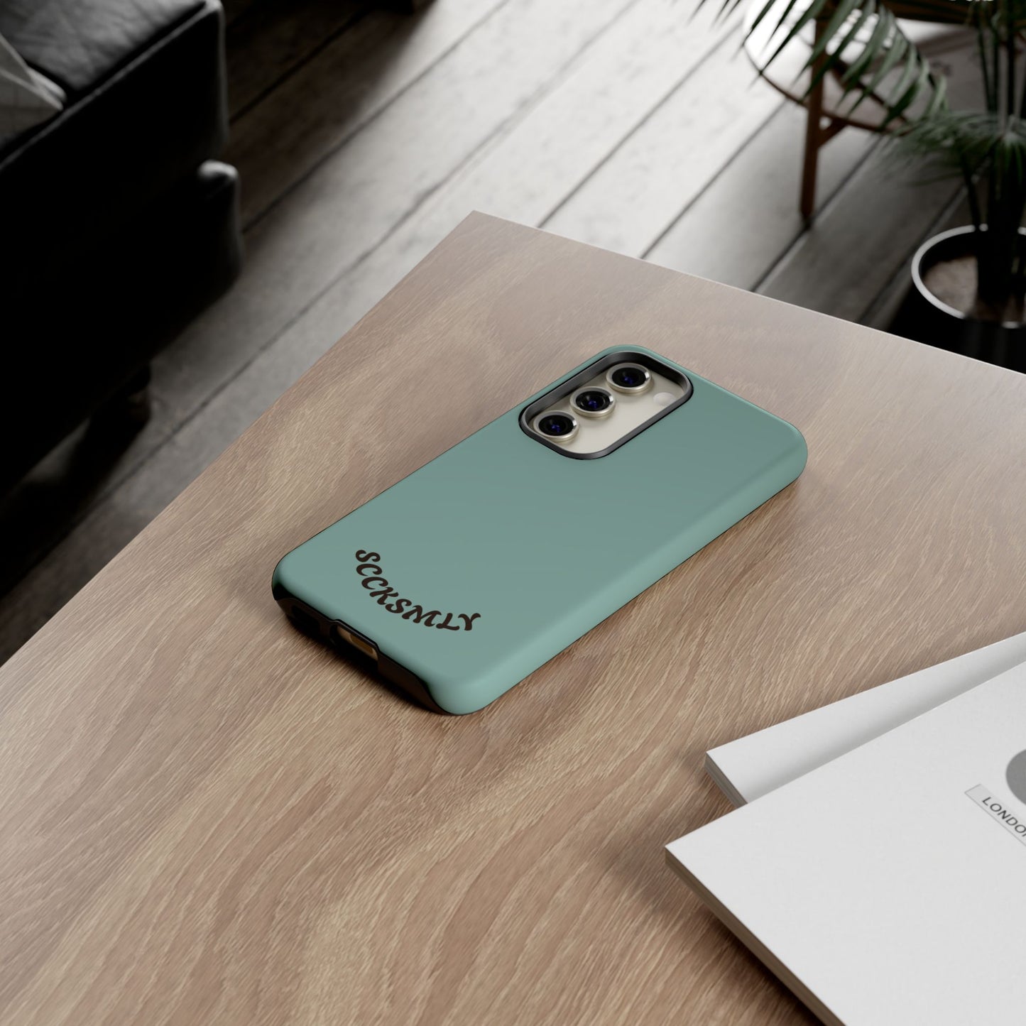 SOLID Fudge Mint Crunch Tough Phone Case for Samsung