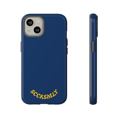 SOLID Cobalt Haze Tough Case for Apple
