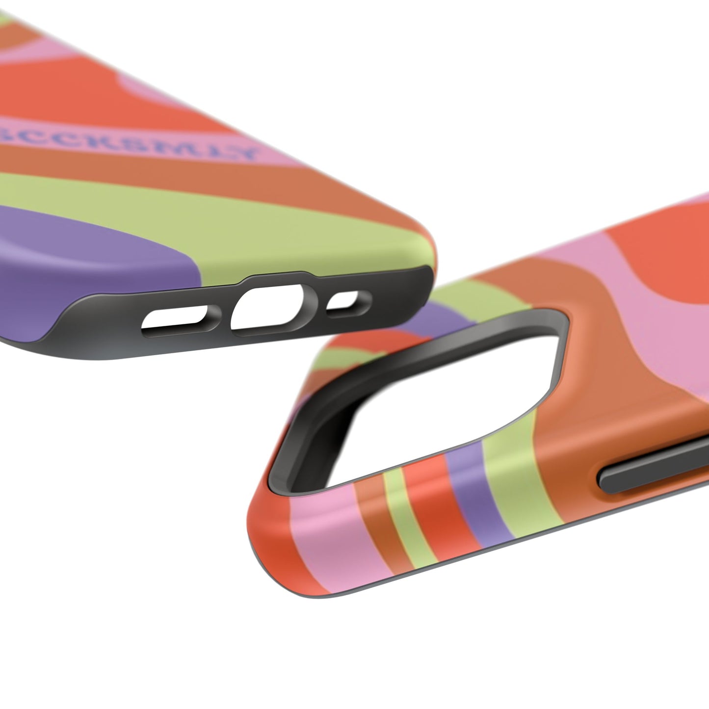 Curvy Swirl Phone Case for "IOS or Apple"