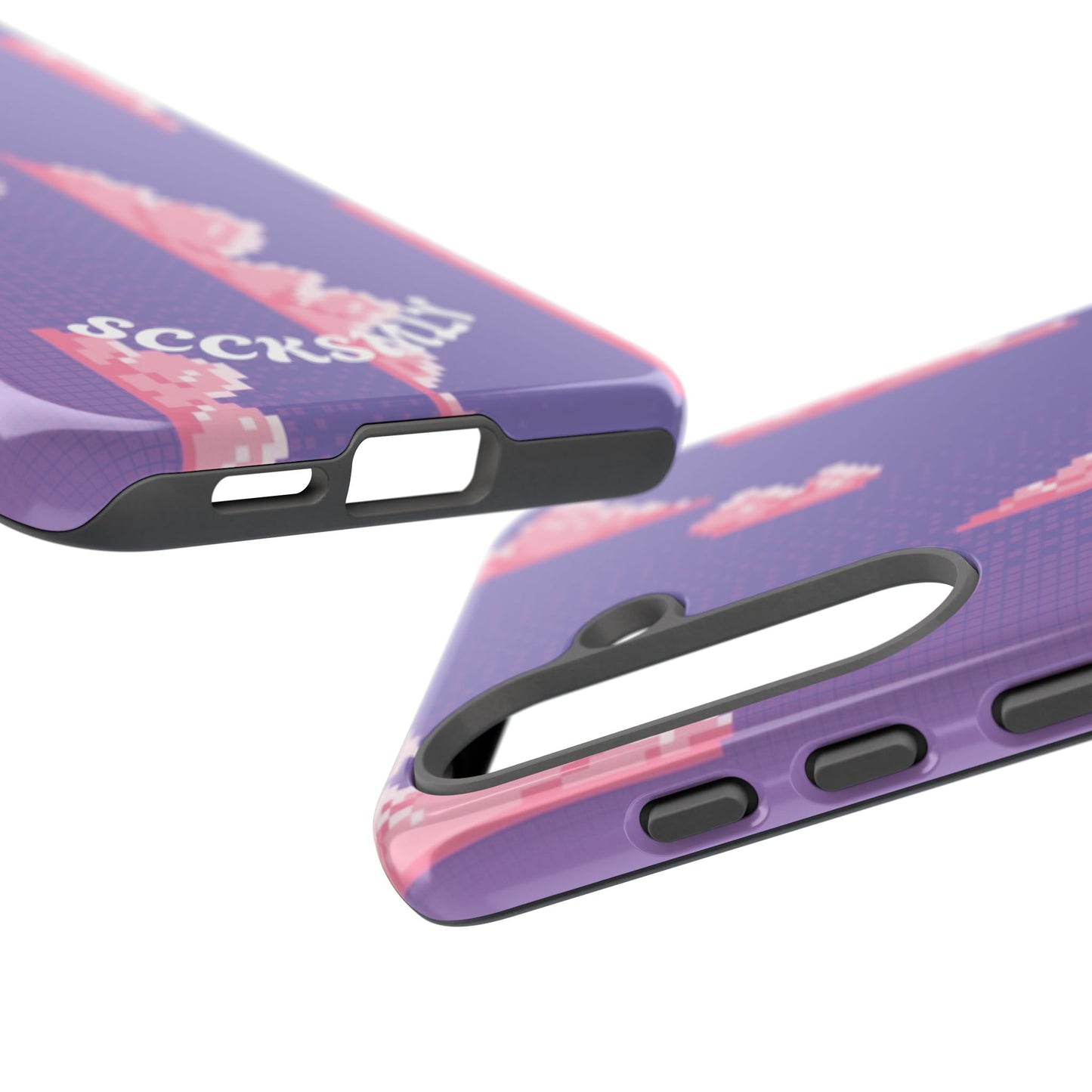 Purple Cotton Candy Sky Tough Phone Case for Samsung