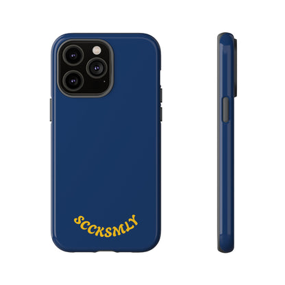 SOLID Cobalt Haze Tough Case for Apple