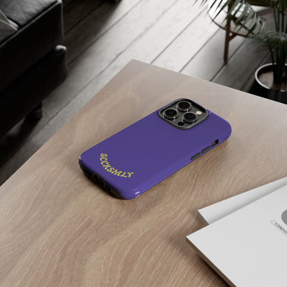 SOLID Dreamy Dusk Purple Tough Case for Apple