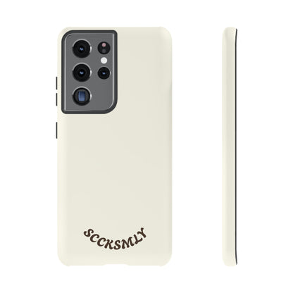 Cream Milk Chocolate Tough Phone Case for Samsung
