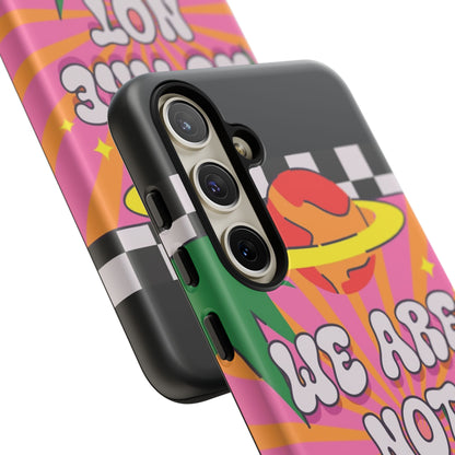 WE ARE NOT ALONE Tough Phone Case for Samsung