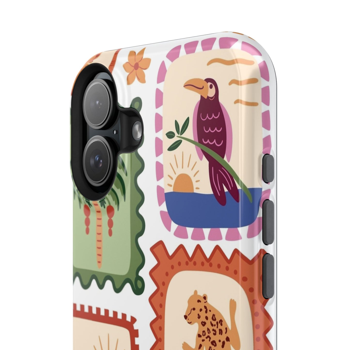 Tropical Print Phone Case for Apple