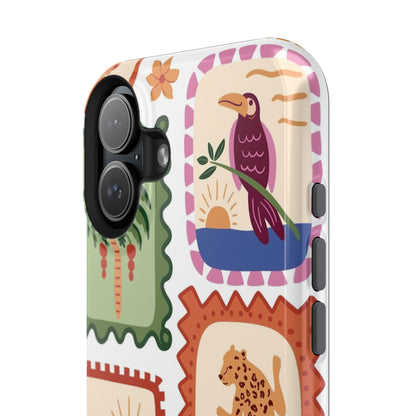 Tropical Print Phone Case for Apple