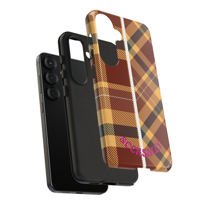 Autumn Plaid Phone Case for Samsung