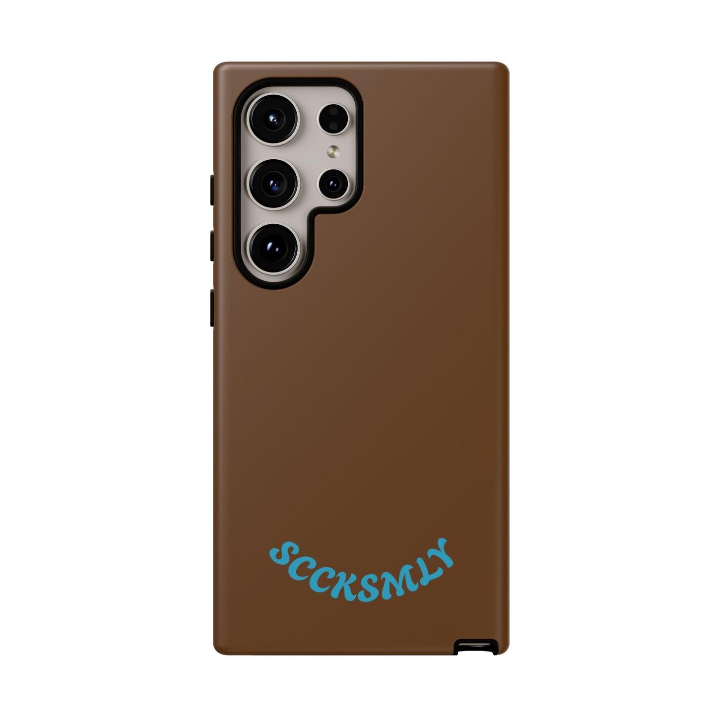 SOLID Chocolate Coco Tough Case for Samsung