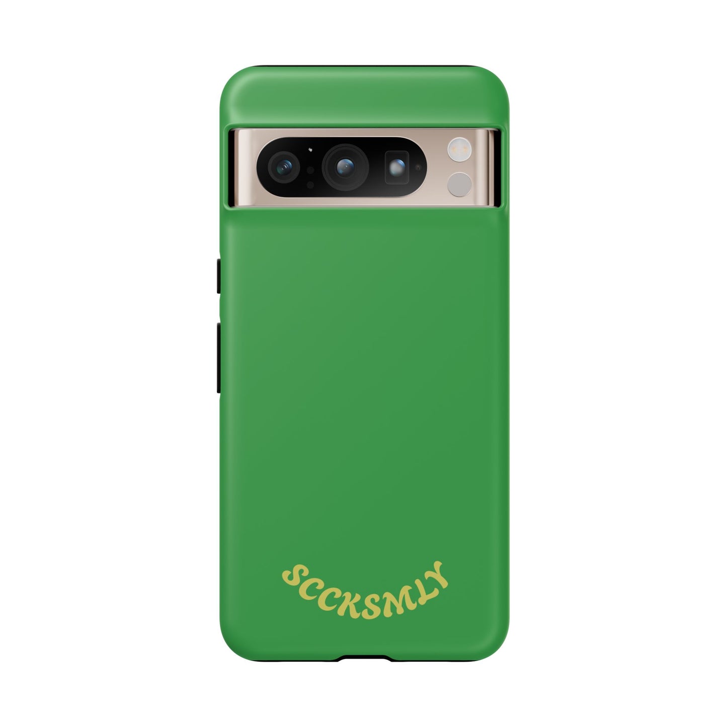 SOLID Green Grin Tough Case for Google Pixel