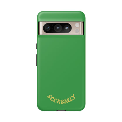 SOLID Green Grin Tough Case for Google Pixel