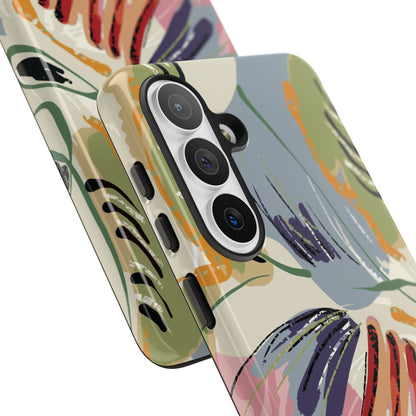 Botanical Strokes Palette Tough Phone Case for Samsung