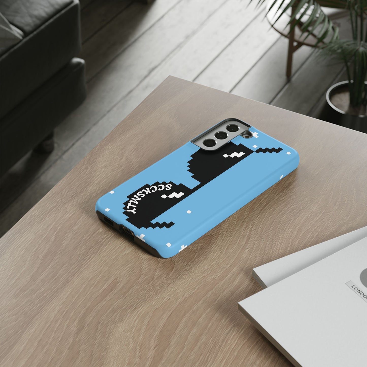 Pixel Glass Tough Phone Case for Samsung
